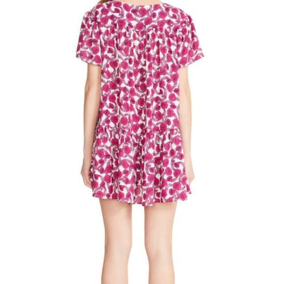 BB DAKOTA Pink Berry Floral Dress - NWT - Picture 3 of 7